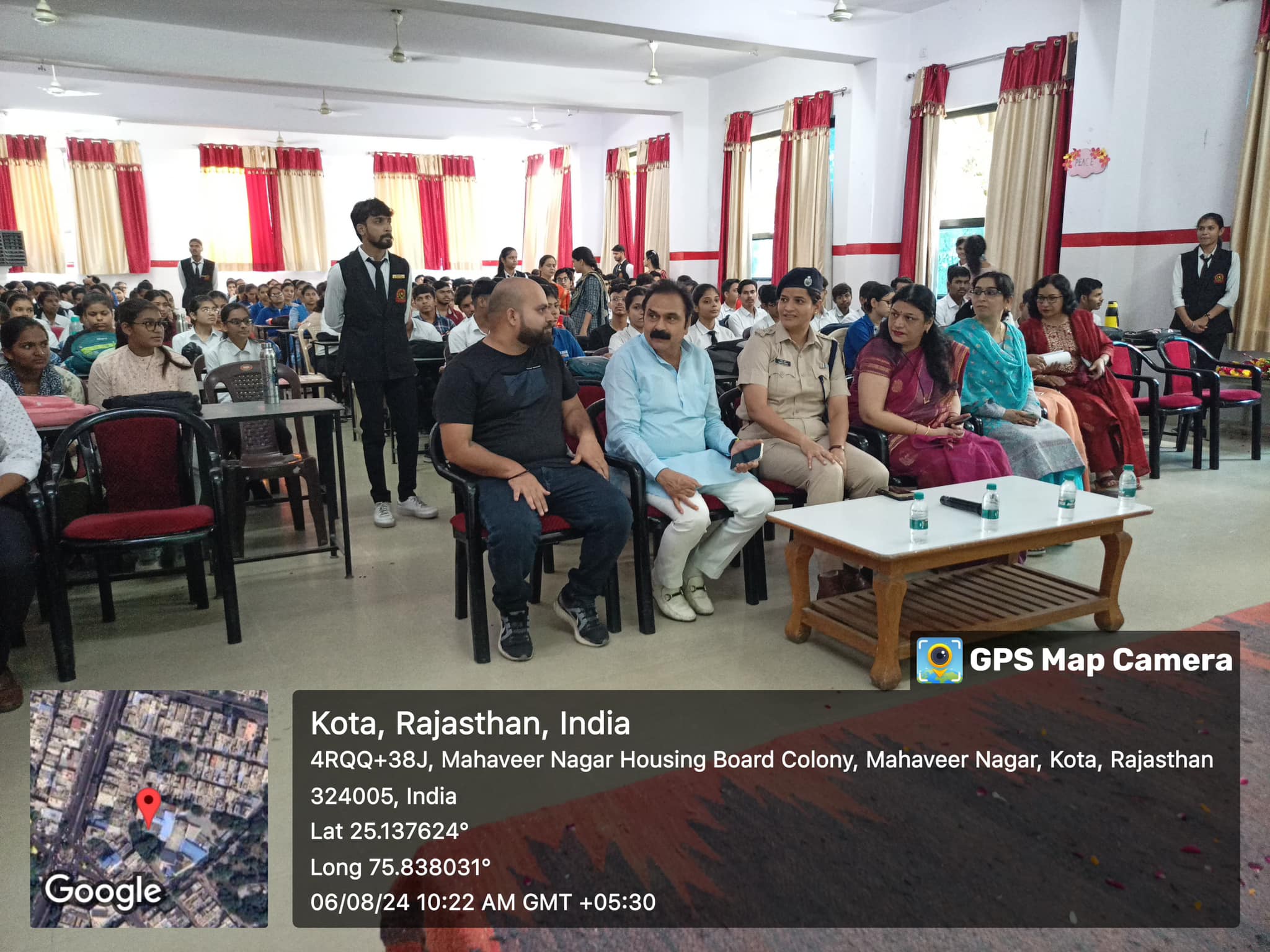 seminar on Mental Health Awareness held on 6th August 2024 at Maa Bharti PG College, Kota. The event was graced by the presence of IPS Officer Dr. Amrita Duhan,
